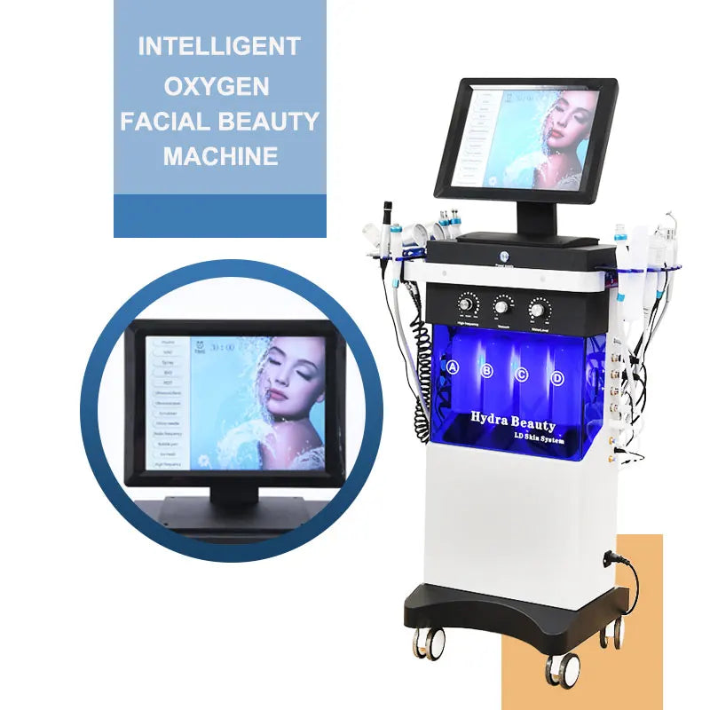 Amilibeauty Hydra Beauty Facial Machine 14 In 1 Pro