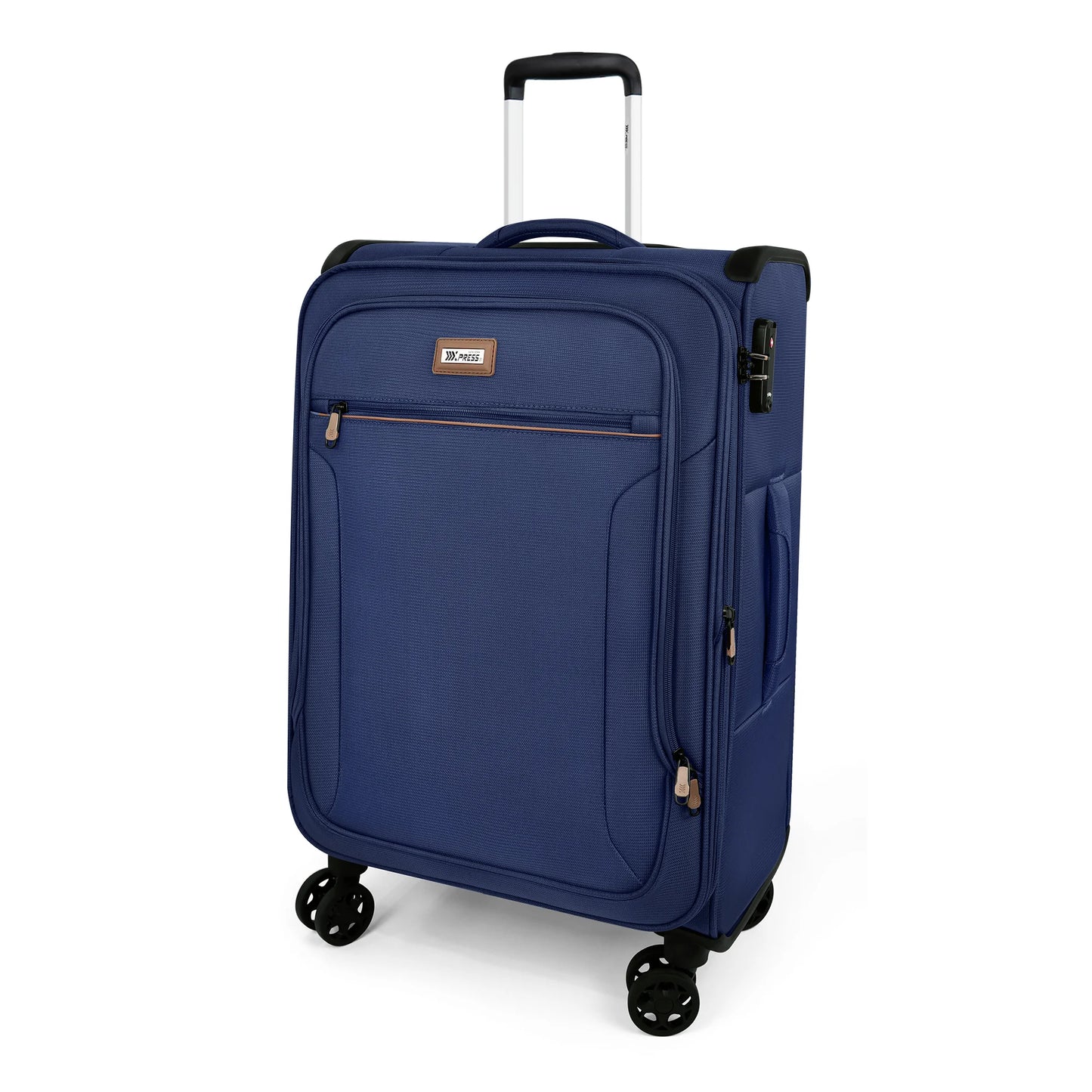New York XPress Expandable Softside Upright Spinner Luggage