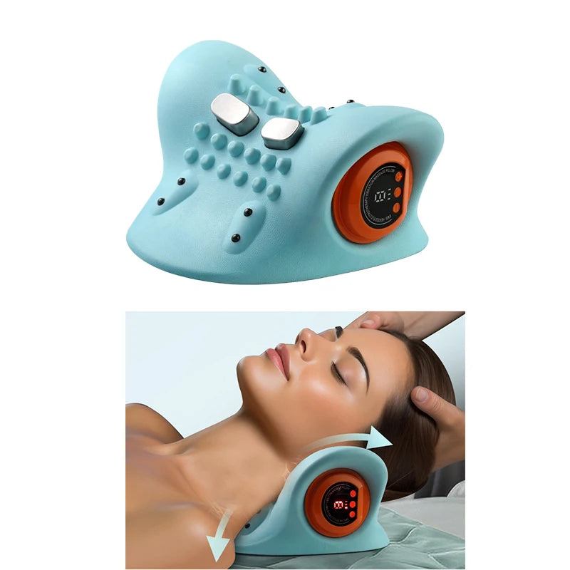 Neck Massager Finger Pressure Electric Shoulder Massage