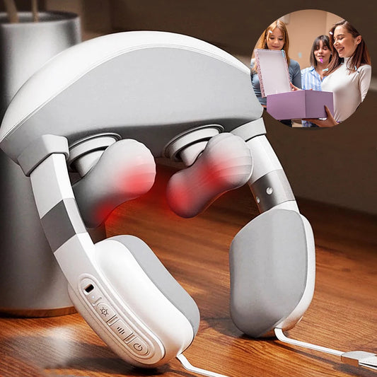 Simulated Finger Massager With Kneading Heat For Shoulders