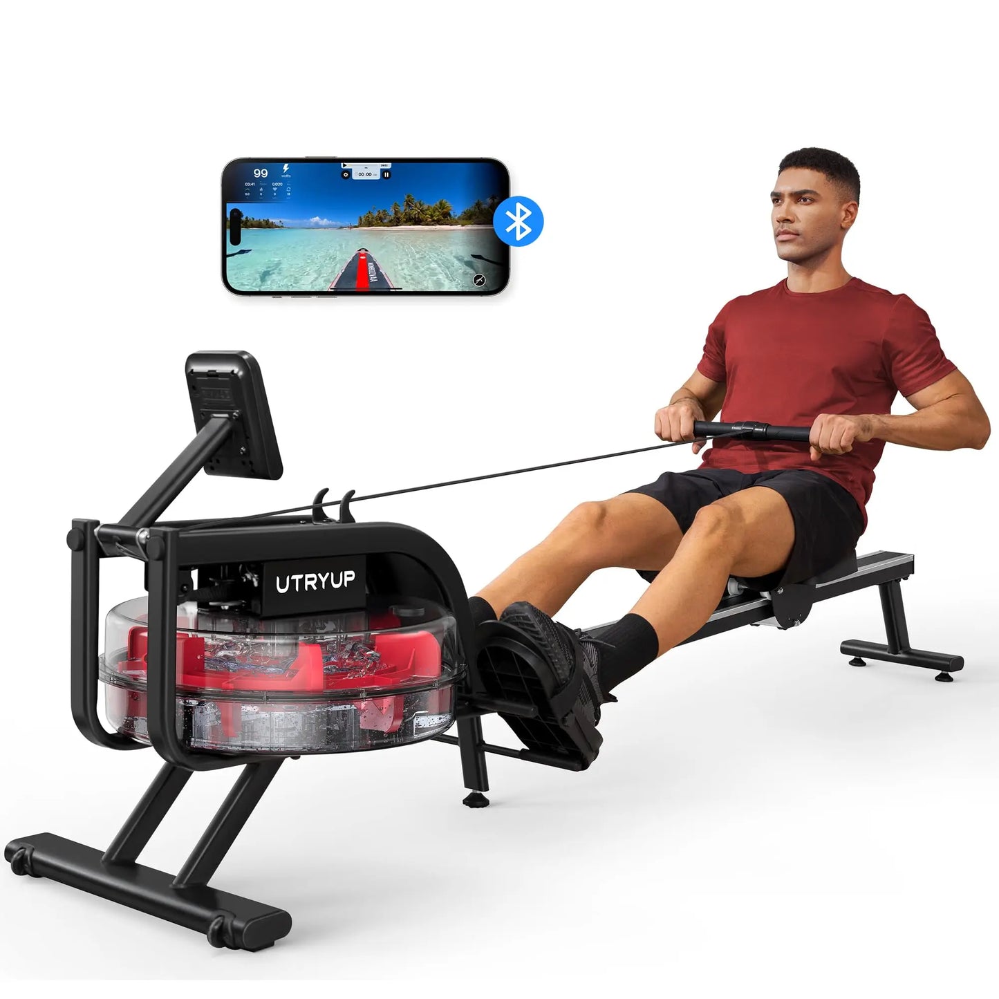 UTRYUP Magnetic Rowing Machine R05 R10 Water Rower Home