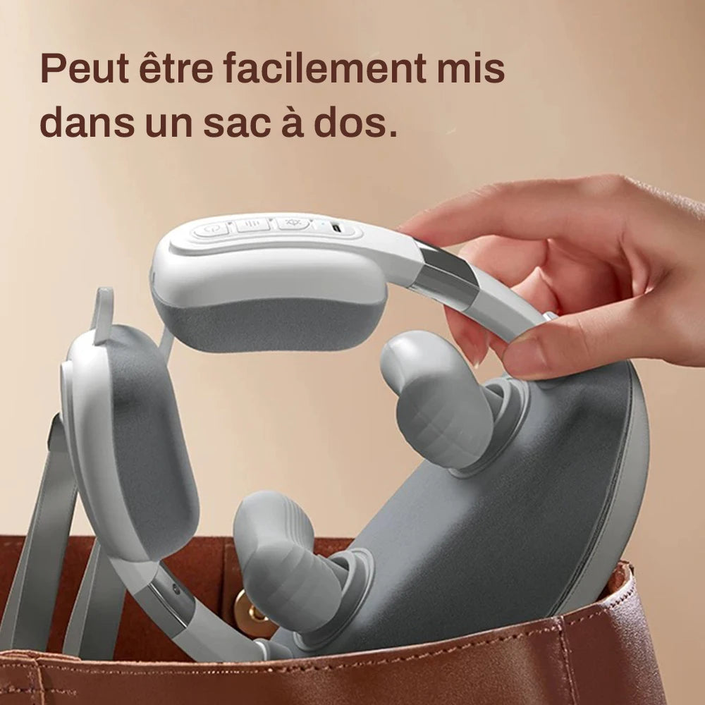 Simulated Finger Massager With Kneading Heat For Shoulders