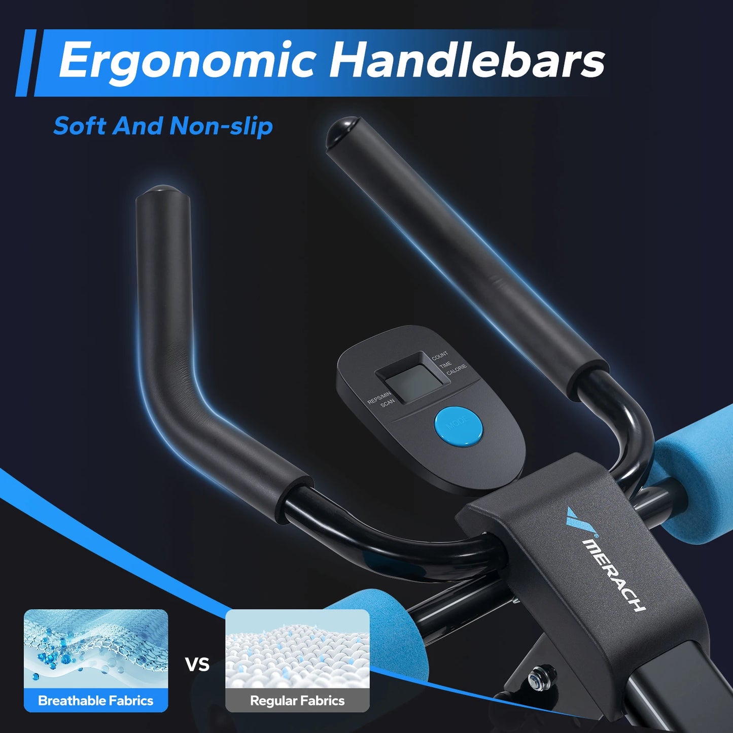 Merach Ab Machine Adjustable Trainer Foldable Core Workout