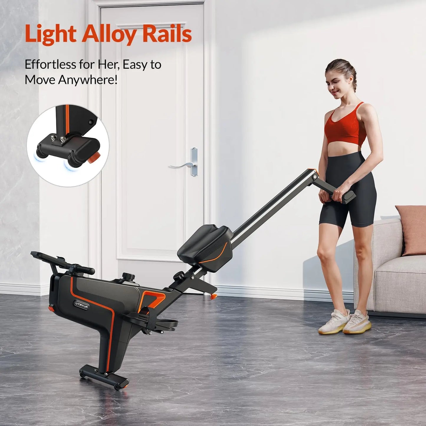 UTRYUP Magnetic Rowing Machine R05 R10 Water Rower Home