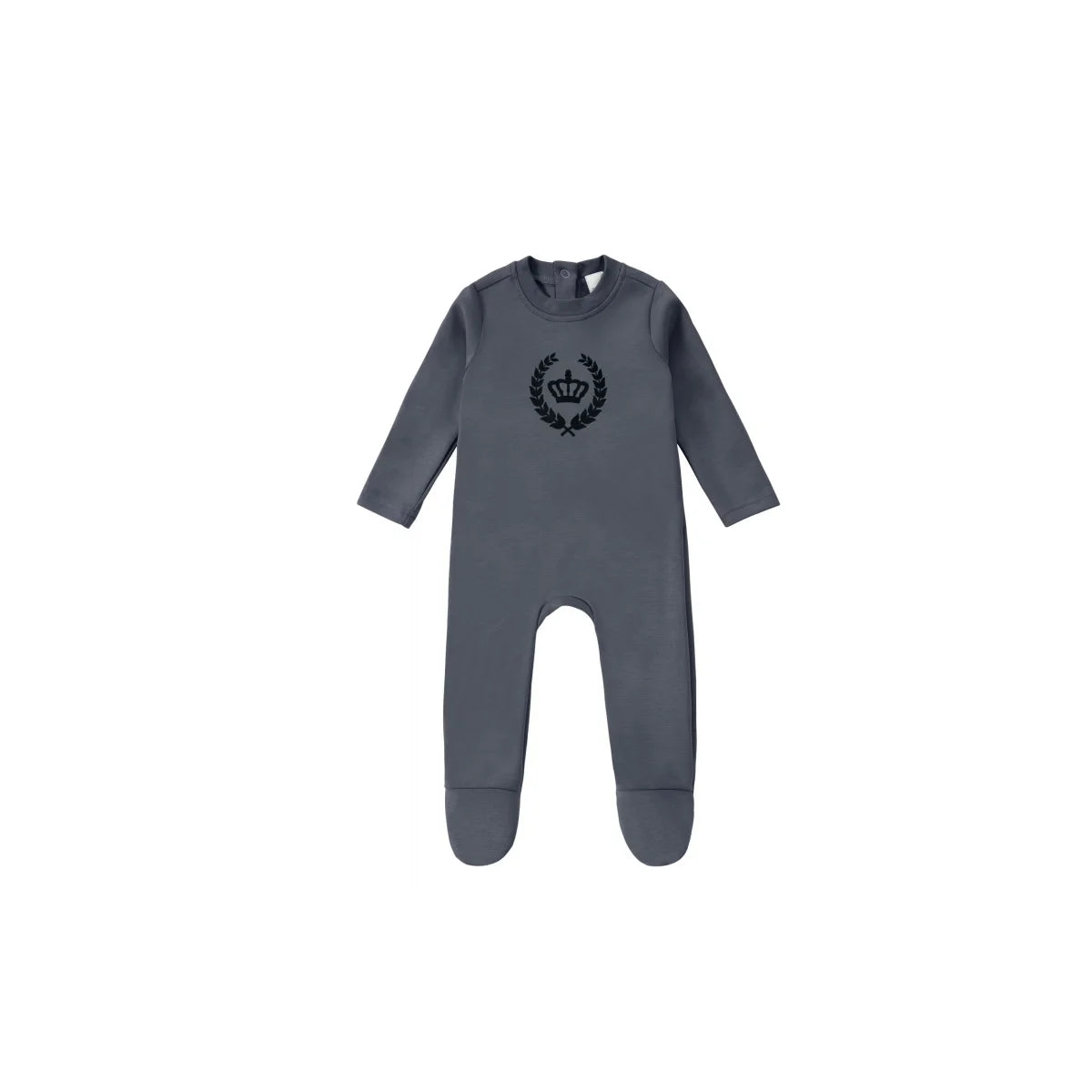 Persejoy Royal Velvet Crown Cotton Pajamas For Kids