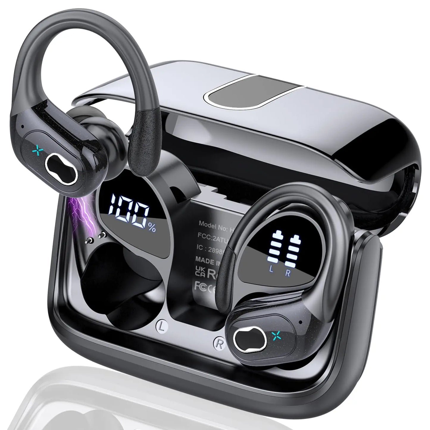 Btootos Wireless Earbuds Bluetooth 5.4 75H Playtime