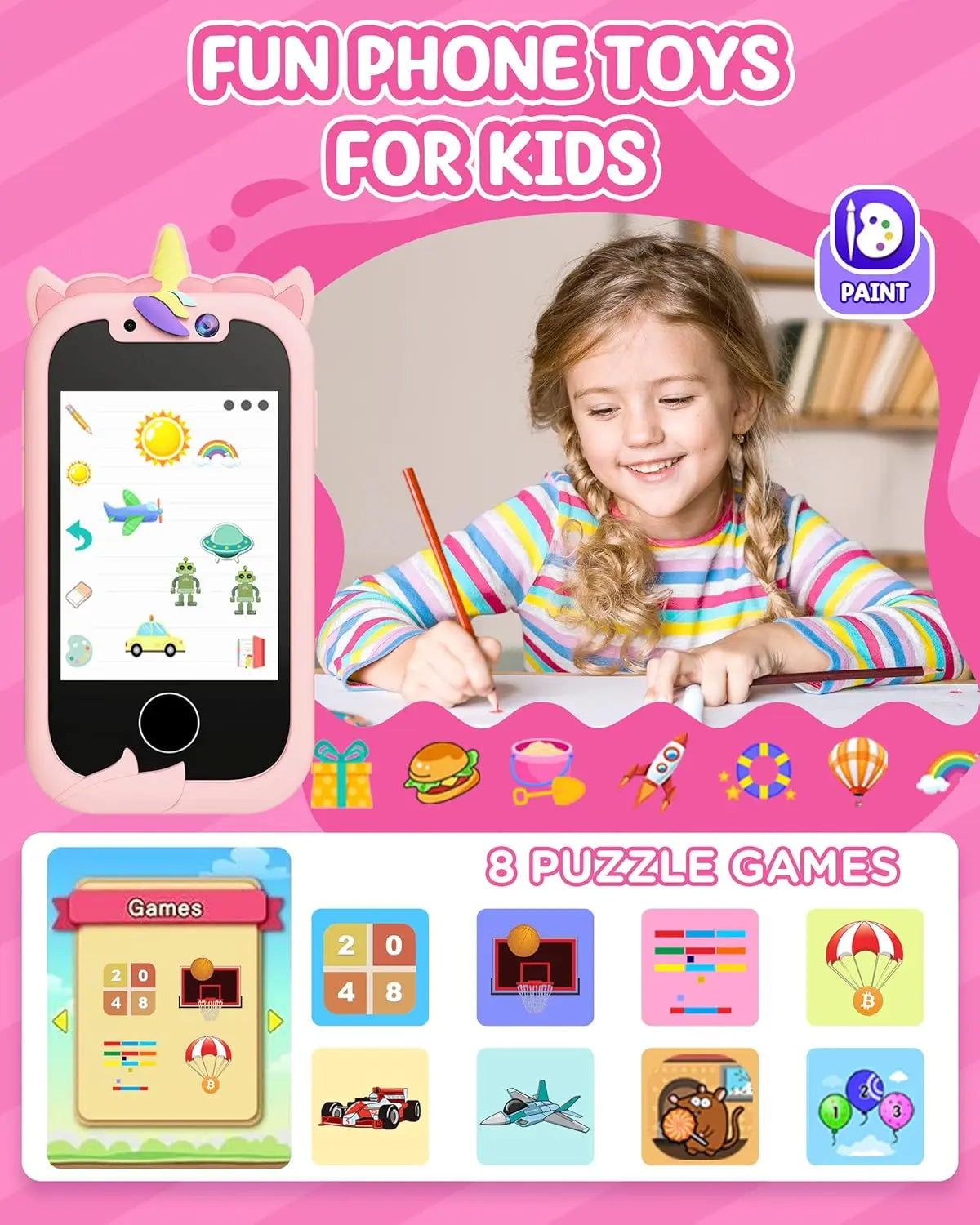 Guangdong Kids Smart Phone Toy for Girls Learning Play