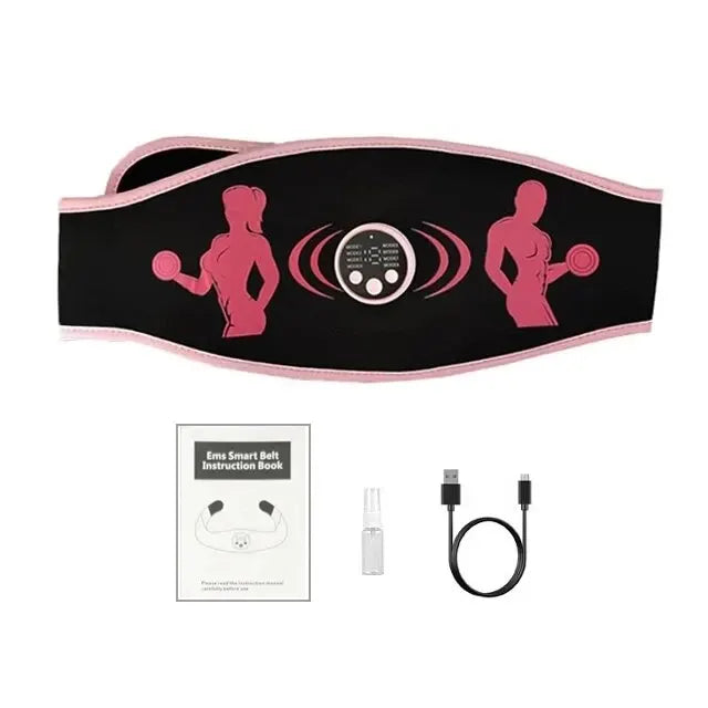 EMS Abdominal Stimulation Belt for Core Training at Home