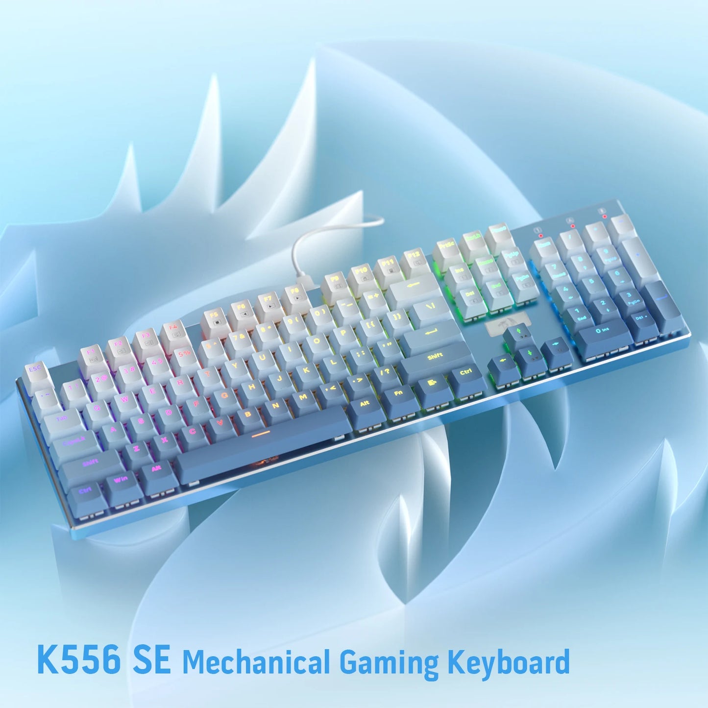 Redragon K556 SE Mechanical Keyboard RGB LED Backlit