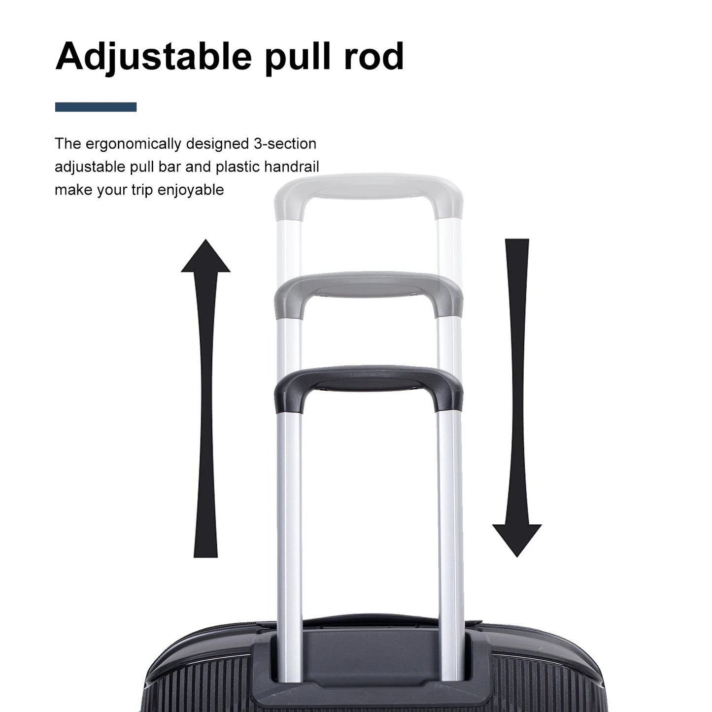 Travelhouse Ultra Luggage Hardshell 3 Piece Set 20 24 28