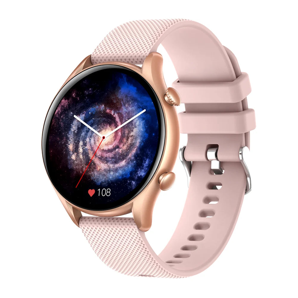 LaNikar Smart Watch Men Bluetooth Call Heart Rate Monitor