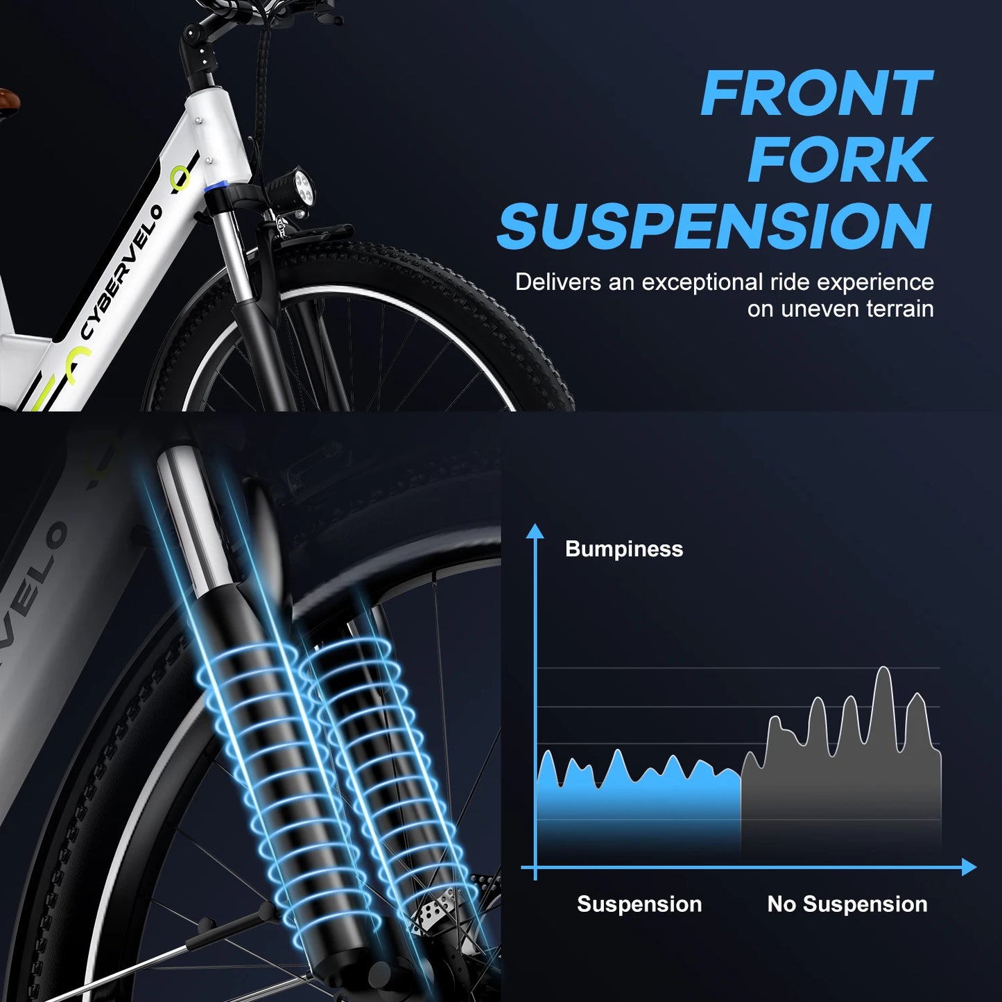 1000 Peak E Bike For Adults Removable Battery 26 In 7 Speed