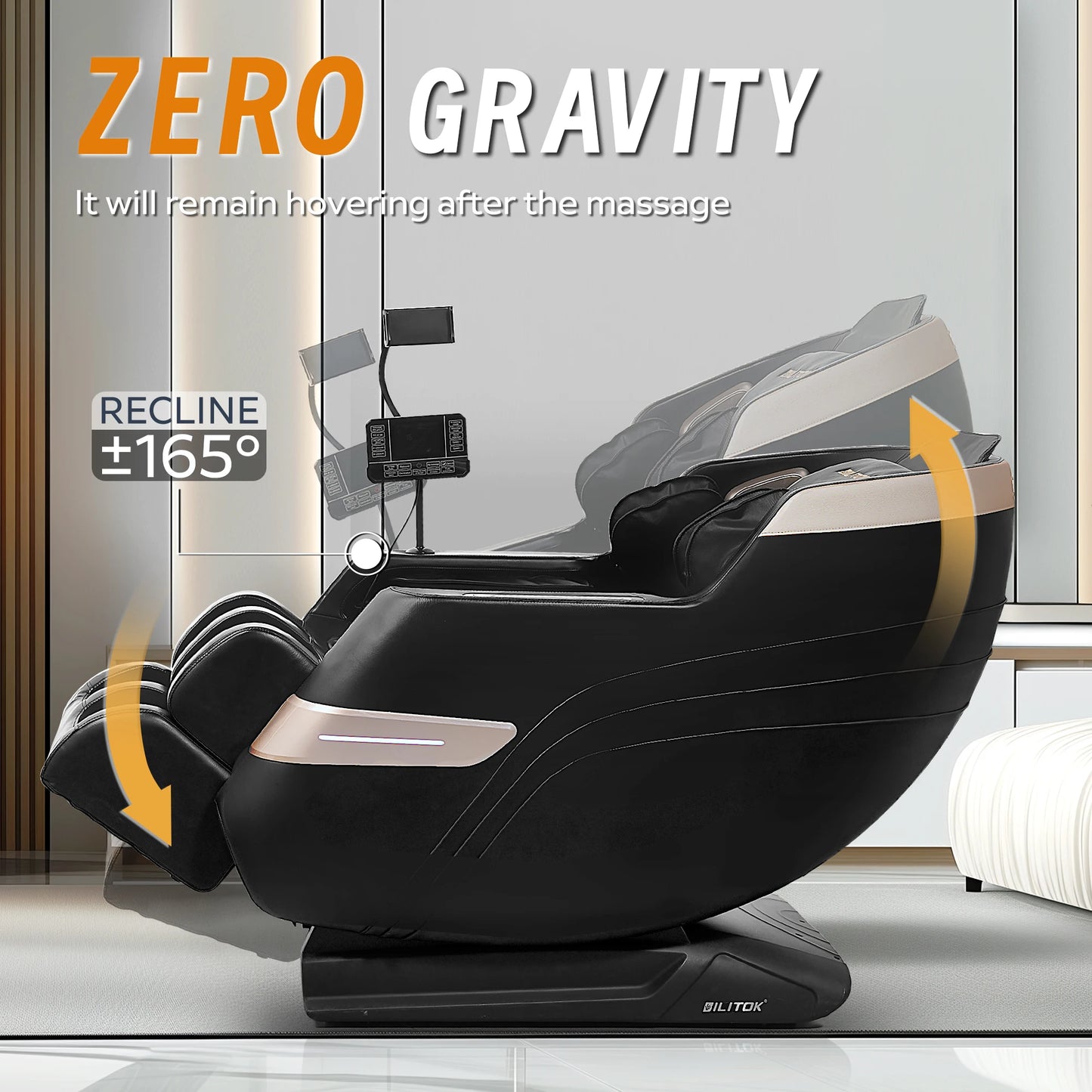 Massage Chair Recliner Full Body Zero Gravity Heating