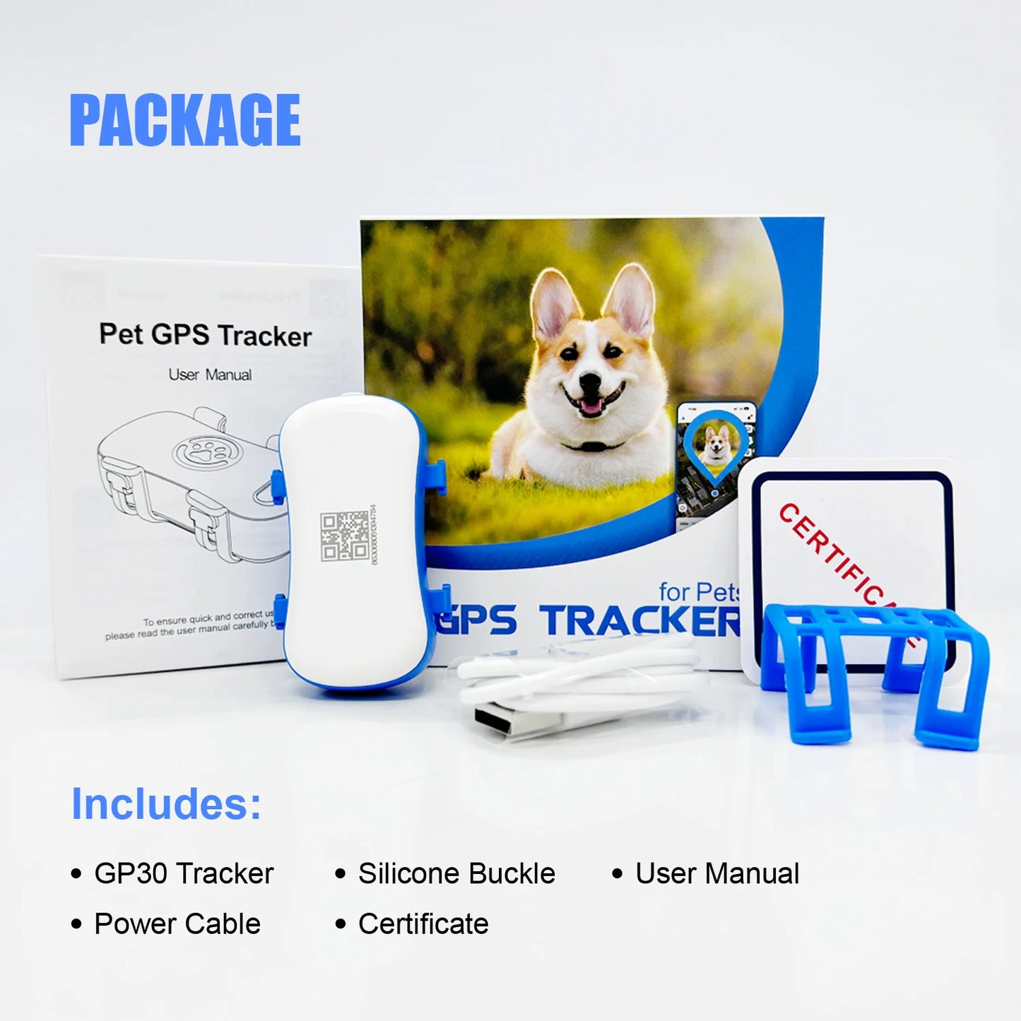 4G Mini GPS Tracker Cat Waterproof Pet Locator App Android