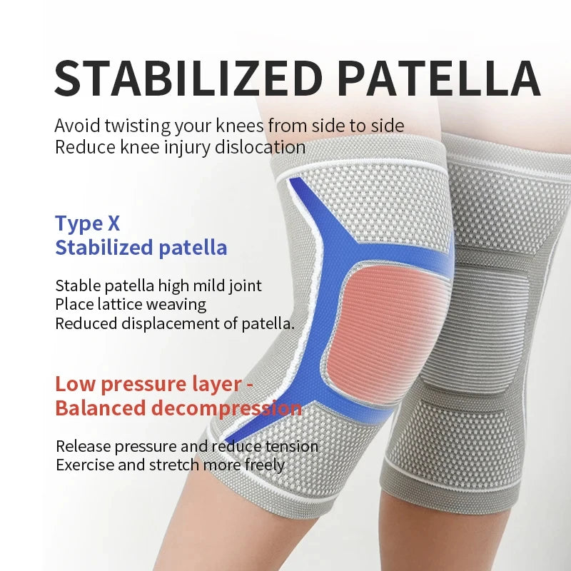 Craft Of Weaving Knee Pads Breathable Patellar Support