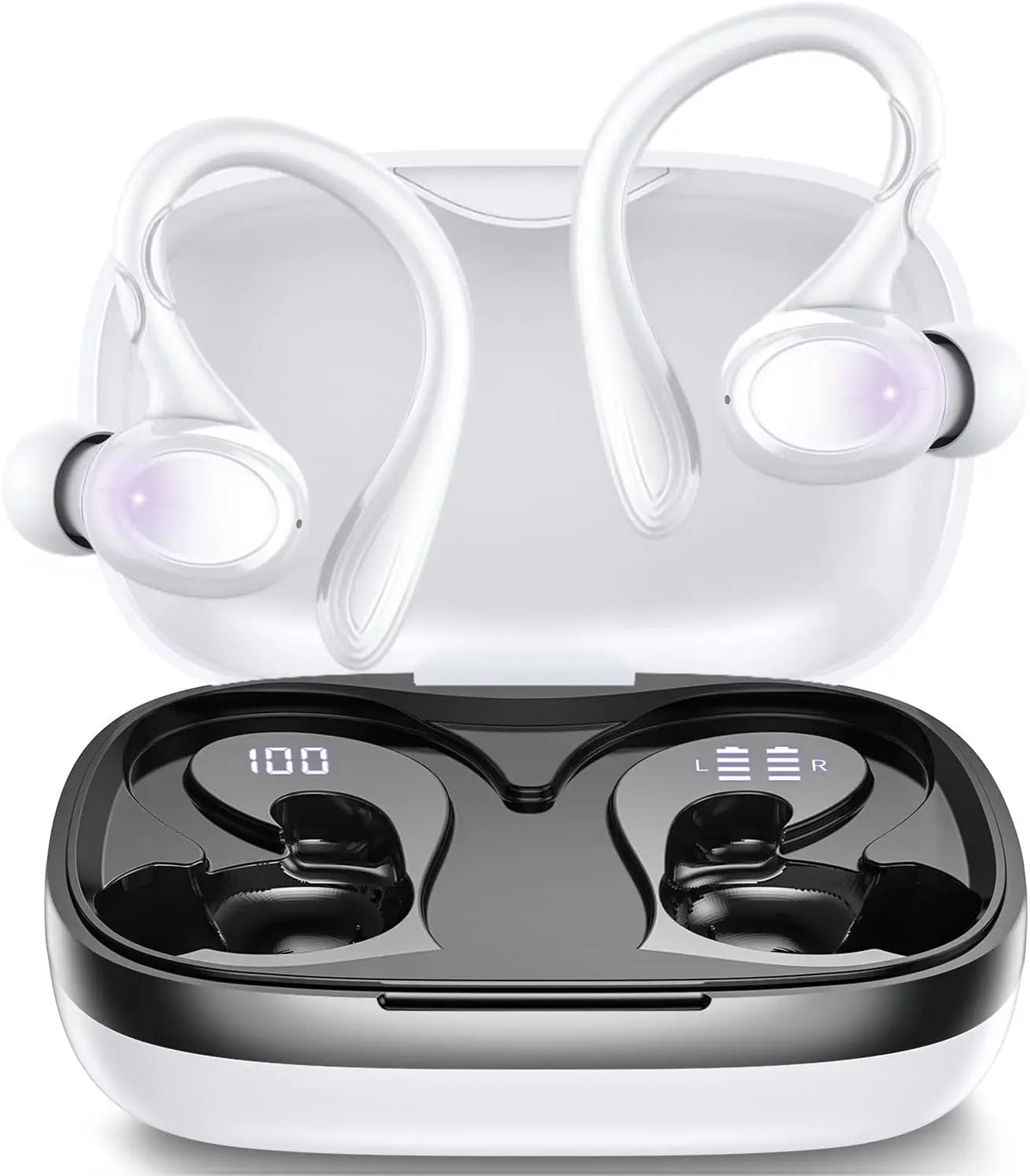 Erilles Wireless Earbuds With ANC And LED Display Panel