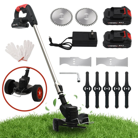 Hign Concerned Cordless Weed Wacker 21V Trimmer Lightweight