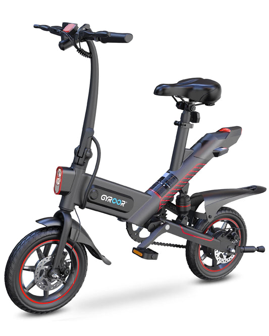Gyroor 450W Electric Bike for Adults 18.6 MPH Three Modes