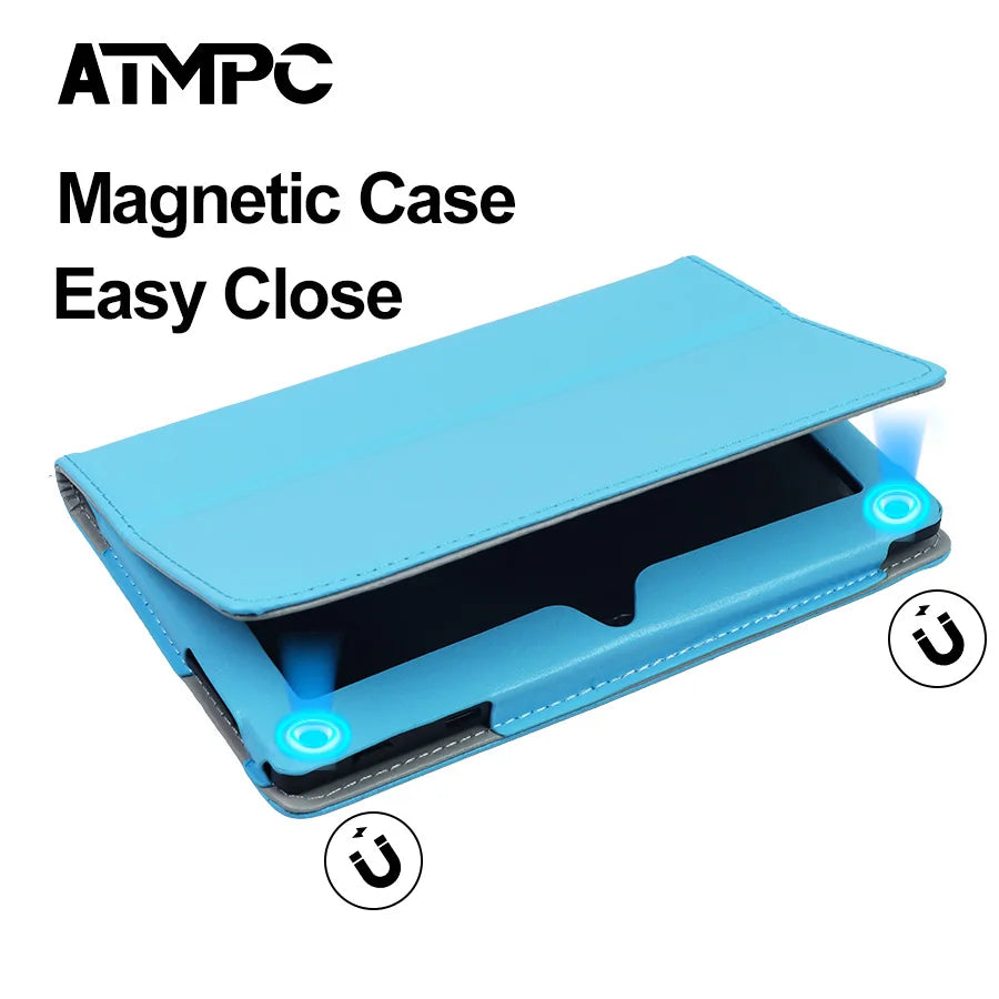 ATMPC Quad Core Tablet 3GB RAM 32GB ROM Magnetic Case