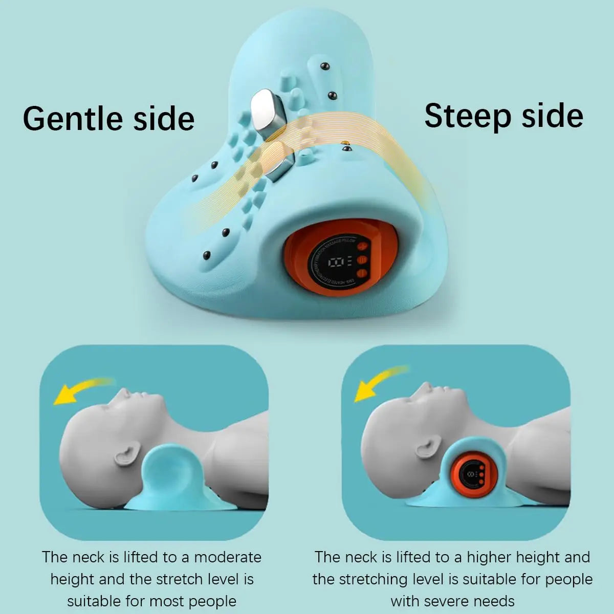 Neck Massager Finger Pressure Electric Shoulder Massage