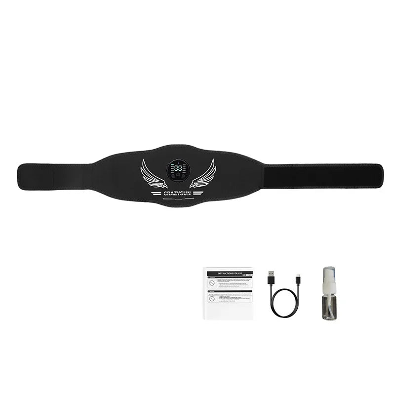 Eelhoe Abdominal Toning Belt EMS Stimulator 10 Modes Home