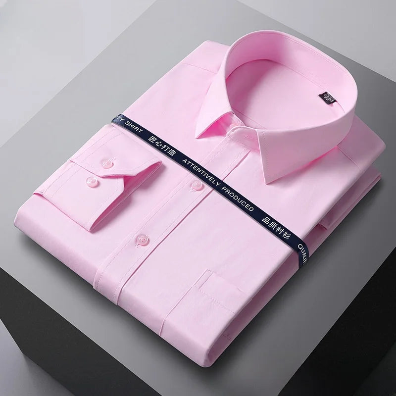 Men's Formal Anti-Wrinkle Long Sleeve Shirt