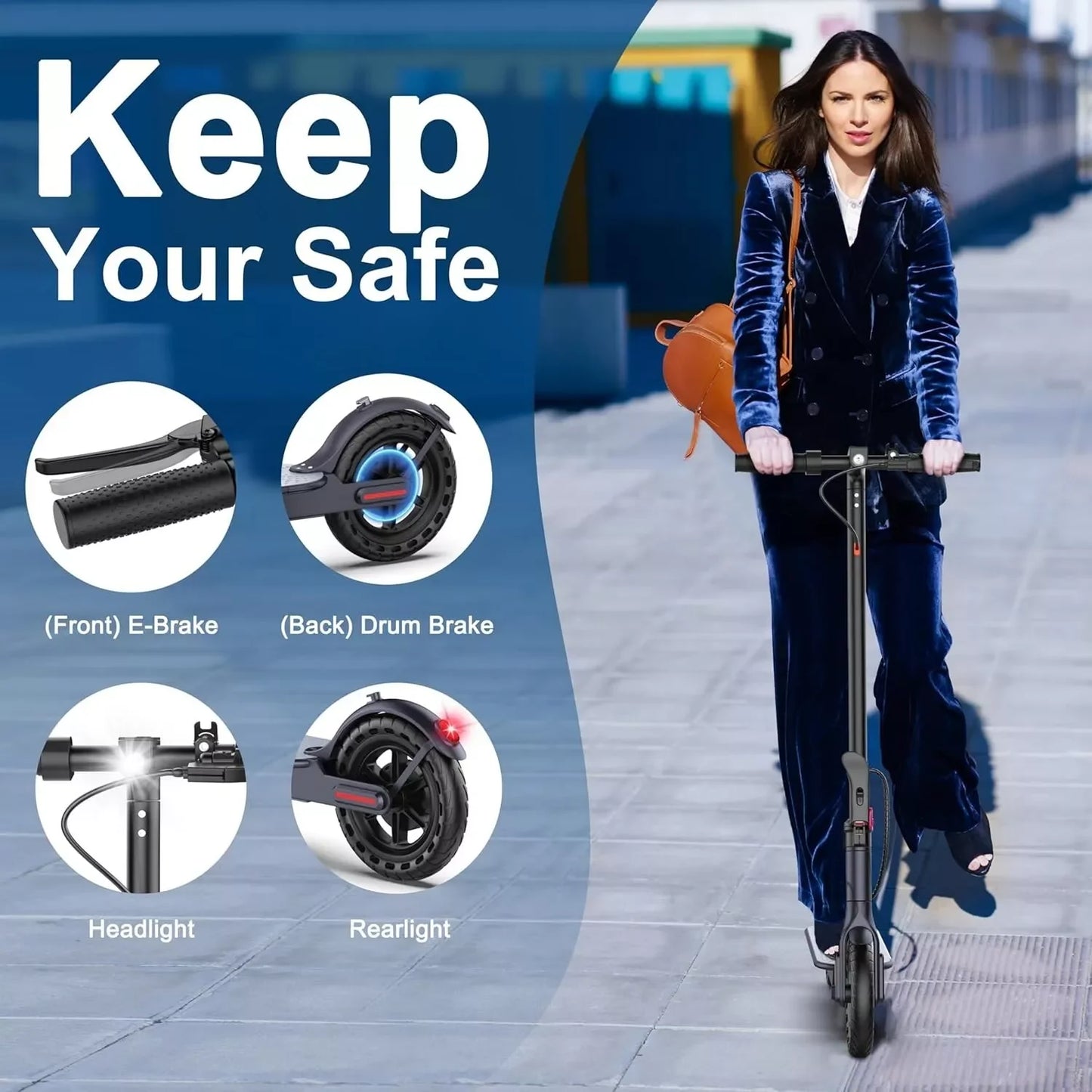 Ladped LP60 Electric Scooter With Smart Control App