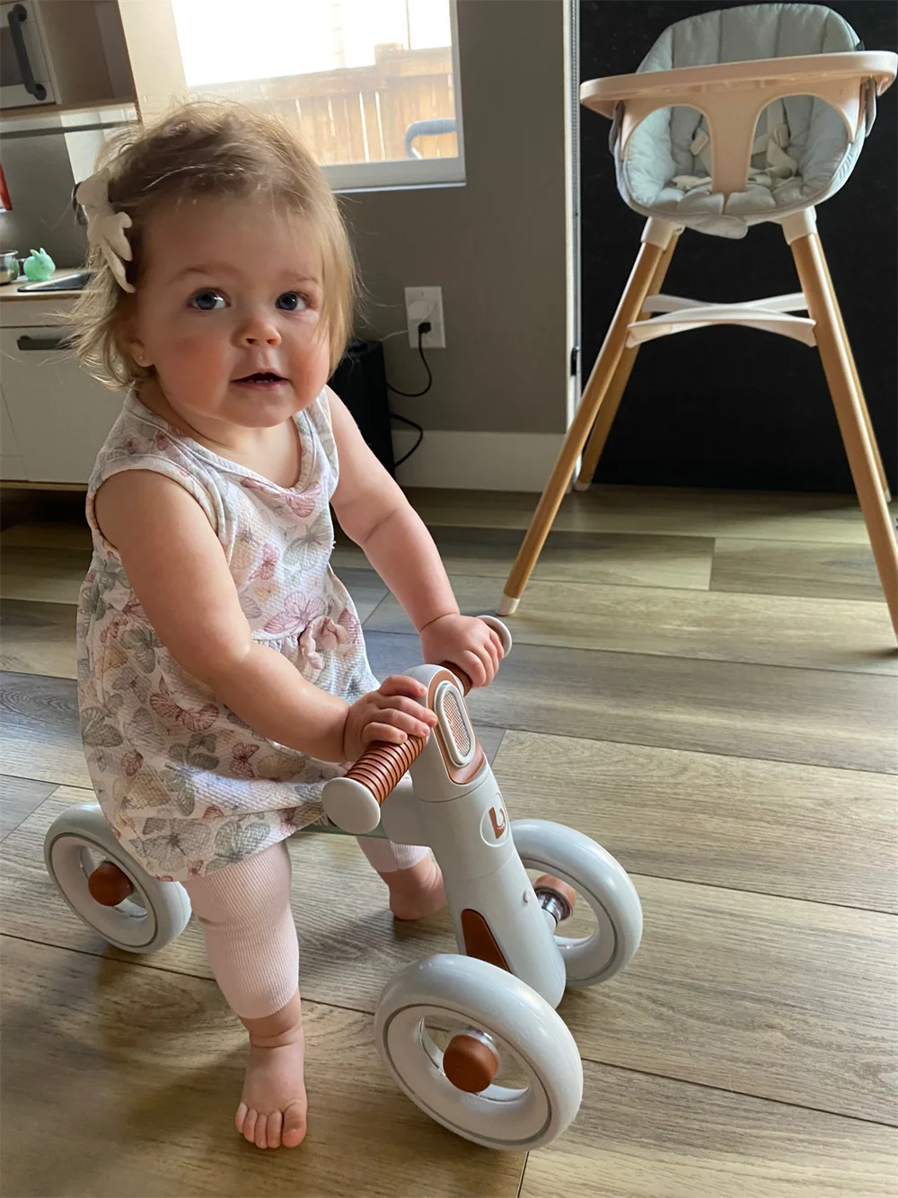 Ubravoo Baby Slide Balance Bike With Three Mode Headlight