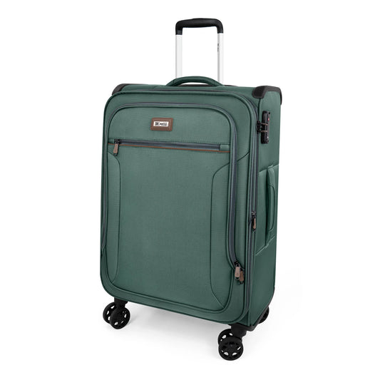 New York XPress Expandable Softside Upright Spinner Luggage