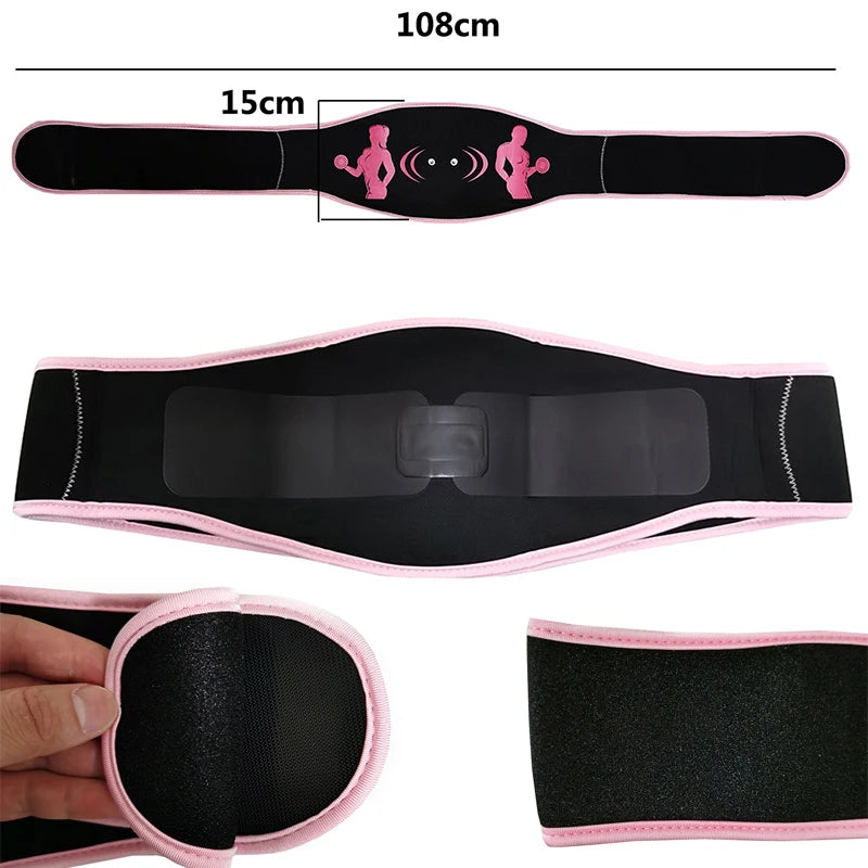 EMS Abdominal Stimulation Belt for Core Training at Home