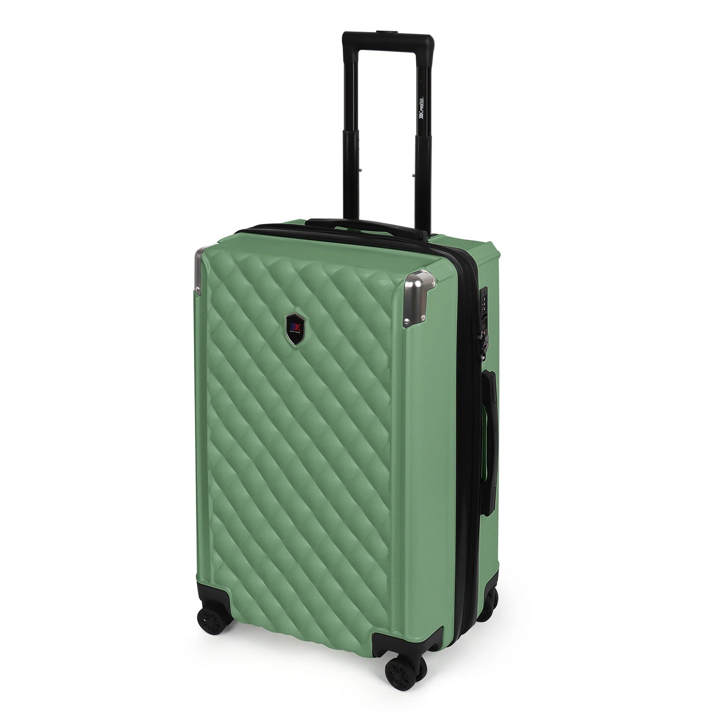 New York XPress PP Hard Shell Expandable Carry On Luggage