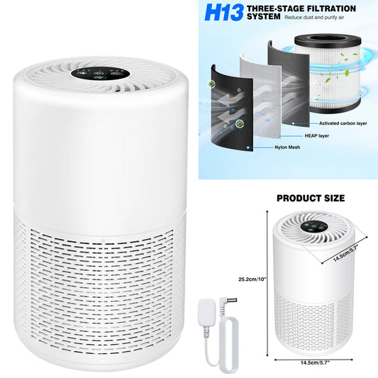 DayPlus Air Purifier H13 True HEPA For Pet Home Purification