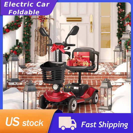 Origin Four Wheel Electric Mobility Scooter Foldable Adults