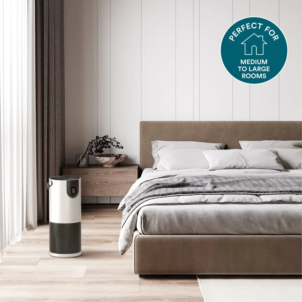 XMSJ 2 In 1 Air Purifier Humidifier With Particle Sensor