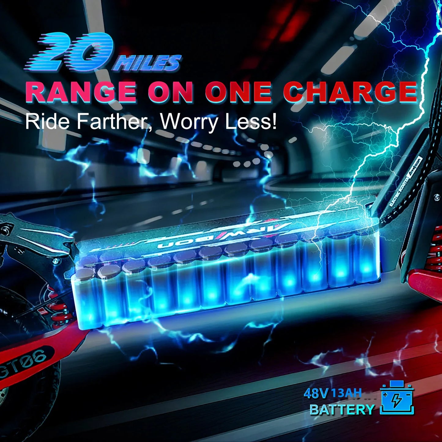 Lelekuaic Electric Scooter 28 Mile Range 1200W Power