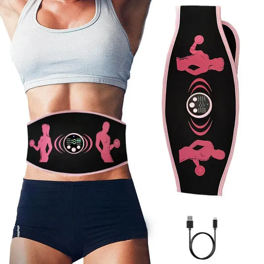 EMS Abdominal Stimulation Belt for Core Training at Home