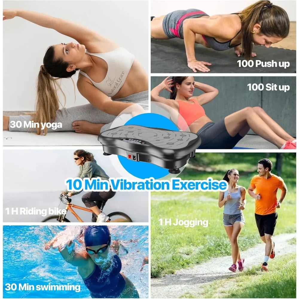 SHXI Vibration Plate Exercise Machine for Lymph Drainage