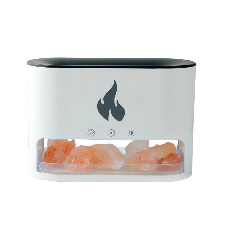 Oeny 2 In 1 Mini Humidifier Diffuser 250ml Himalayan Salt
