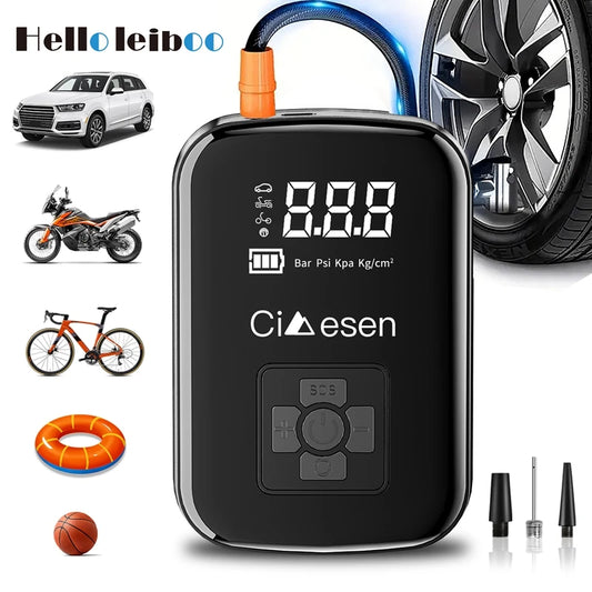 Hello Leiboo Portable Wireless Air Pump 150 PSI Inflator