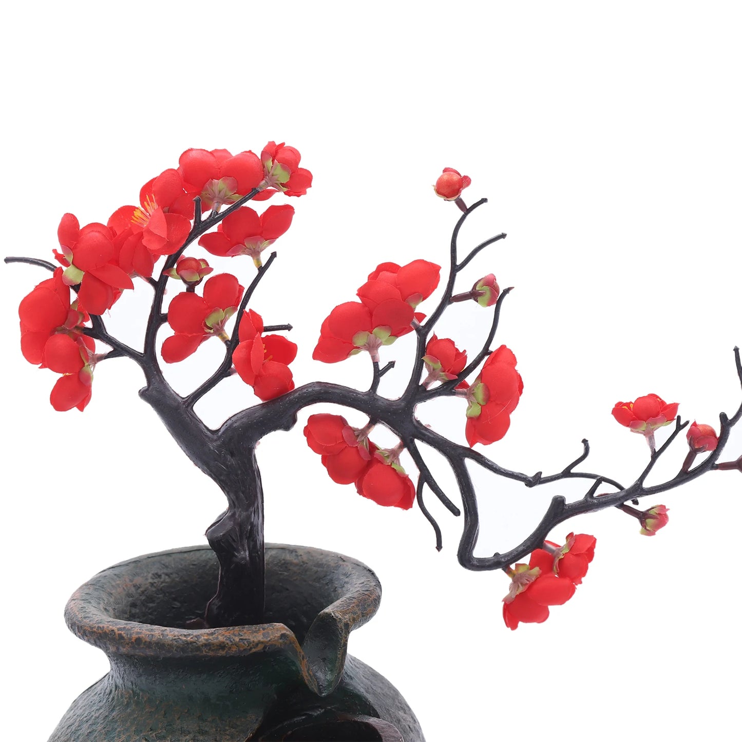 Zen Rock Water Fountain With LED Light And Mist For Desk