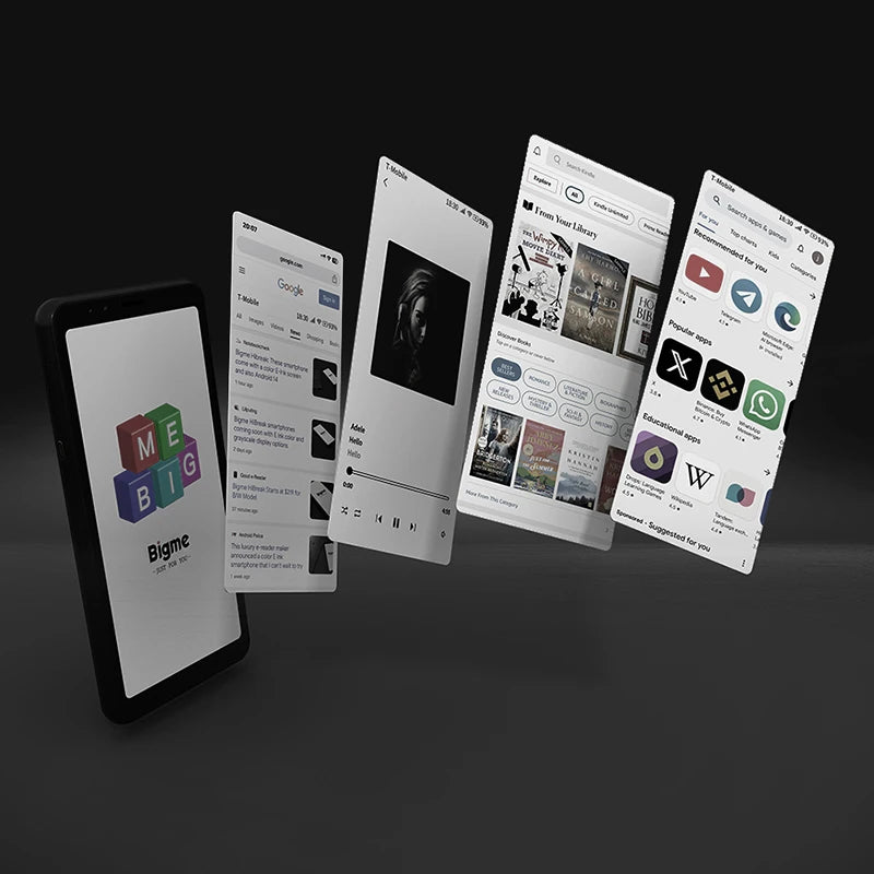 Bigme Hibreak Ebook Reader With E Ink Display Android