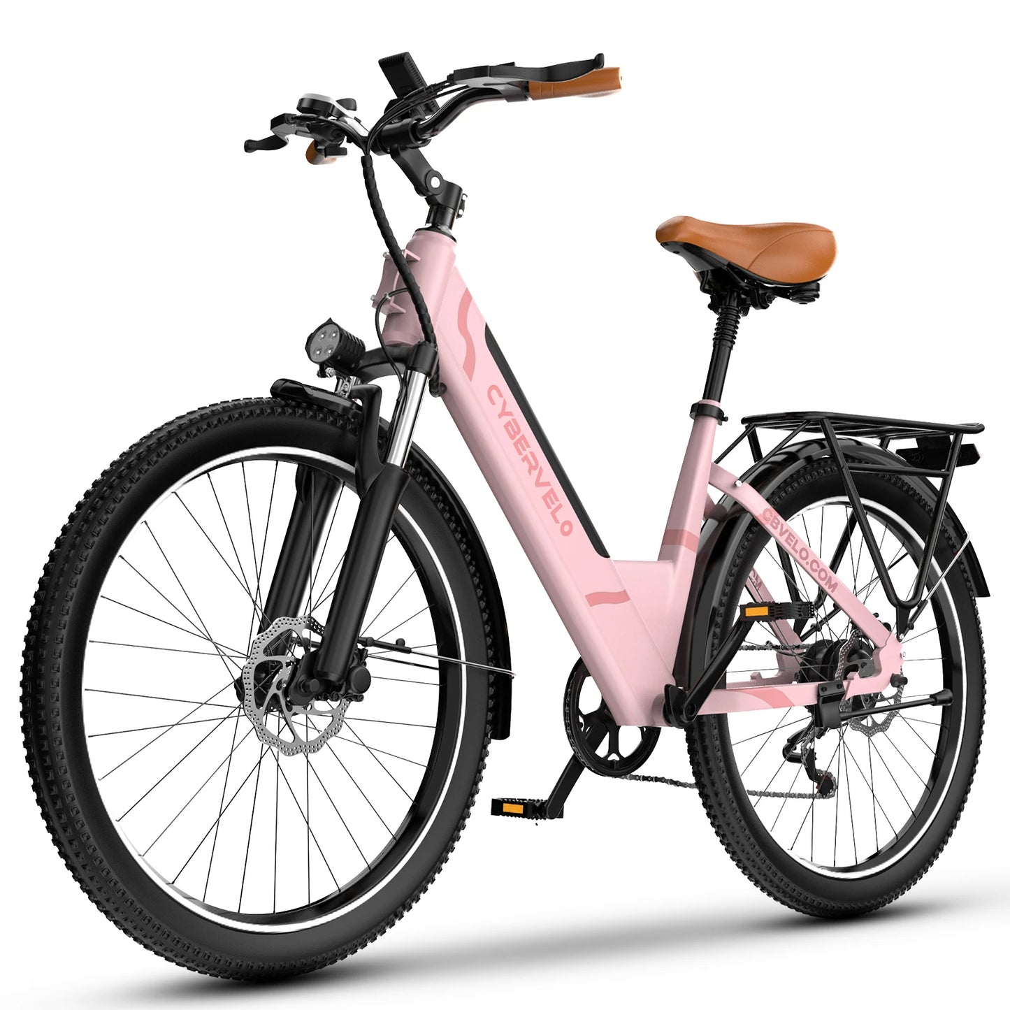 1000 Peak E Bike For Adults Removable Battery 26 In 7 Speed