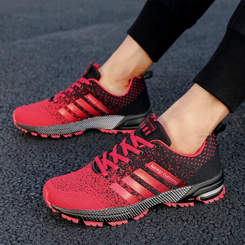LLHMXC Flying Mesh Breathable Casual Running Shoes