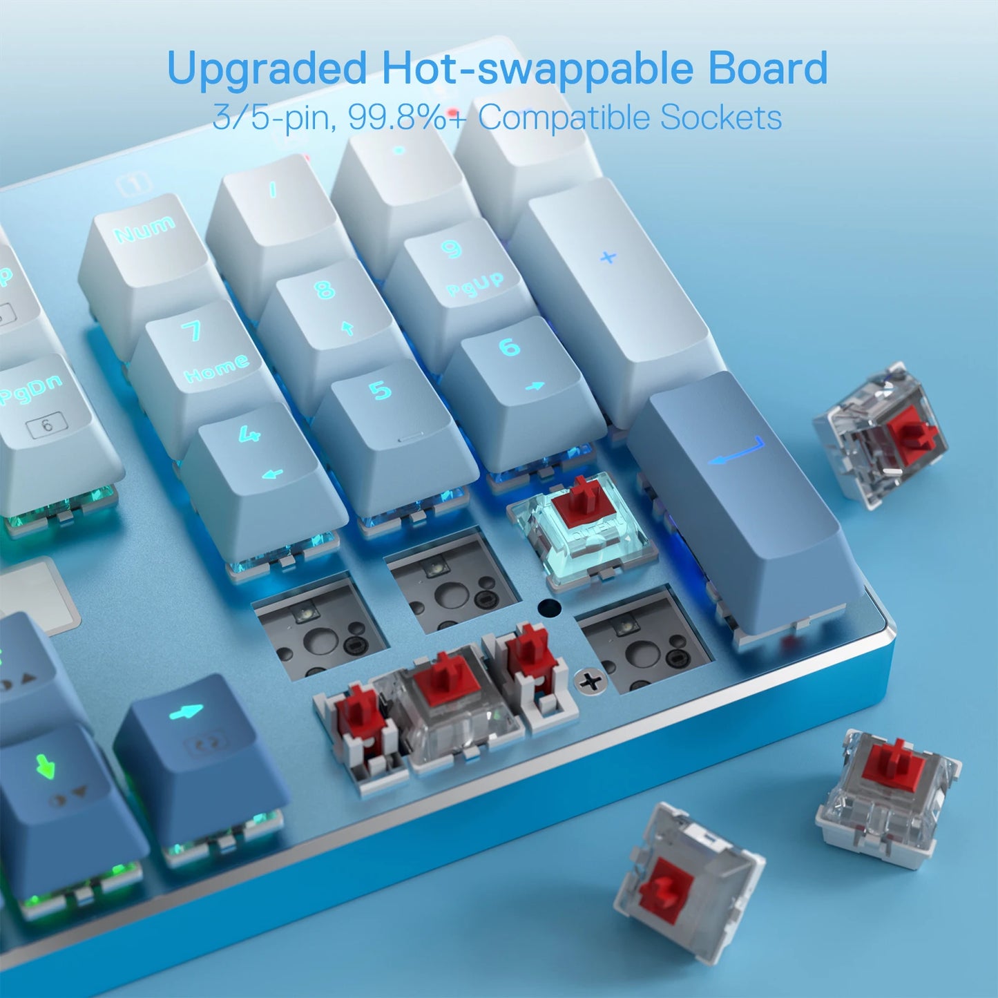 Redragon K556 SE Mechanical Keyboard RGB LED Backlit