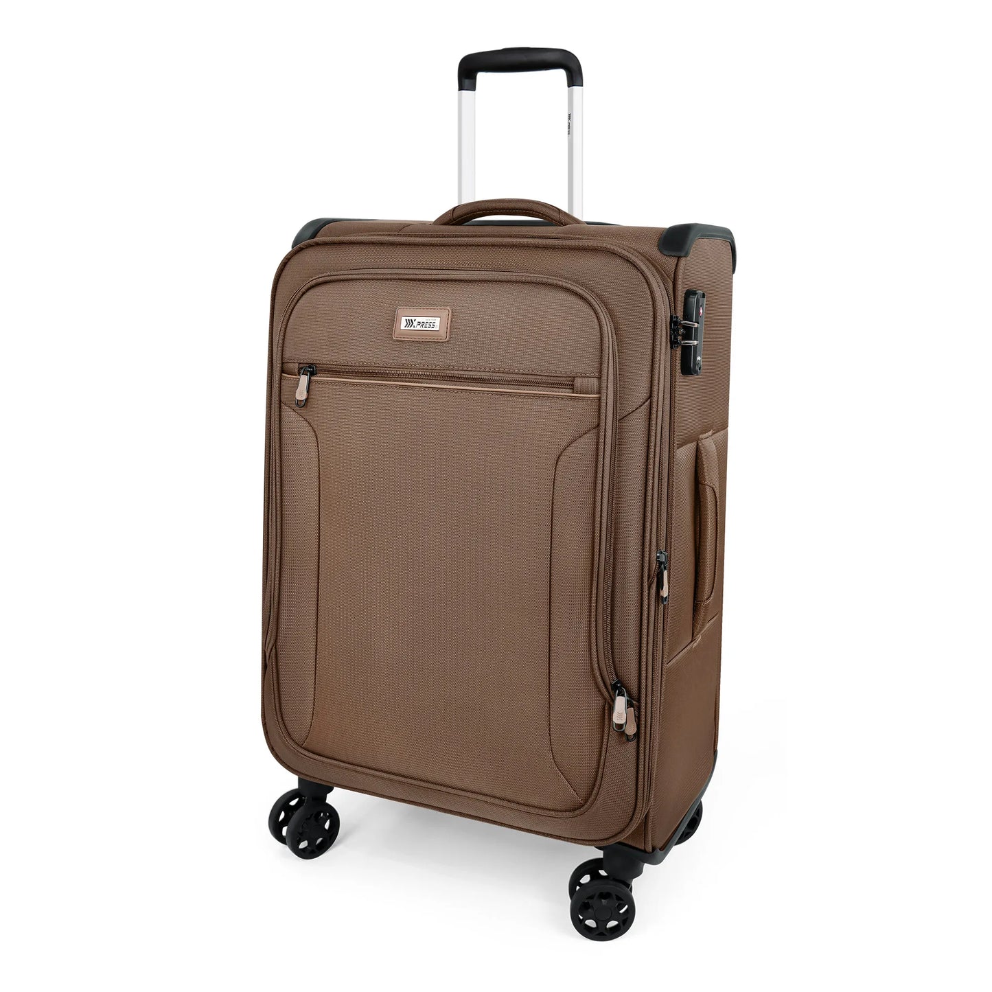 New York XPress Expandable Softside Upright Spinner Luggage