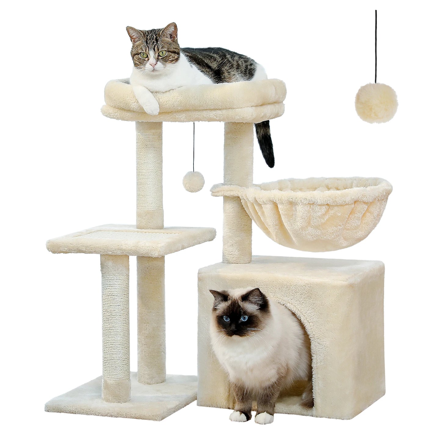 PAWZ Road Cat Tree Indoor Two Styles Scratching Posts
