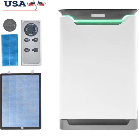 XMSJ 2 In 1 Air Purifier Humidifier HEPA 13 Remote Auto