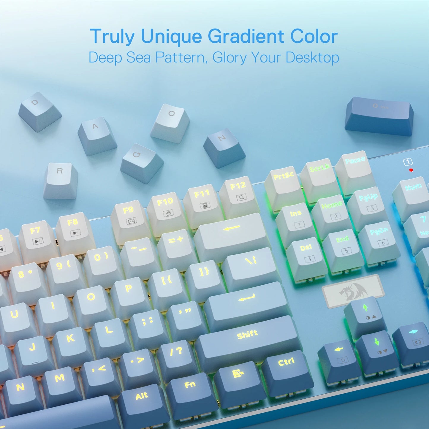 Redragon K556 SE Mechanical Keyboard RGB LED Backlit