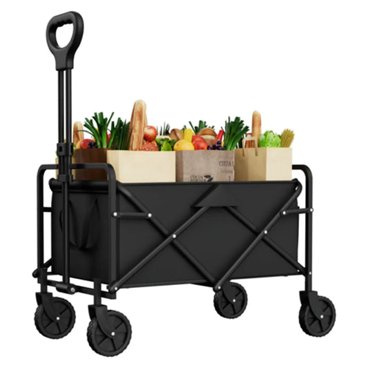 Foldable Garden Wagon Cart Trolley Utility Portable