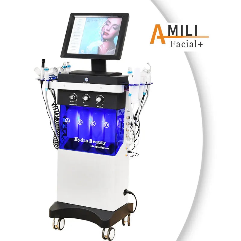 Amilibeauty Hydra Beauty Facial Machine 14 In 1 Pro
